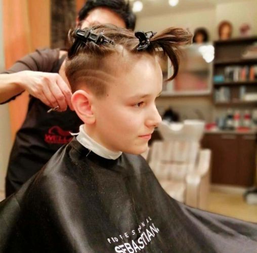 Парикмахерские услуги для детей